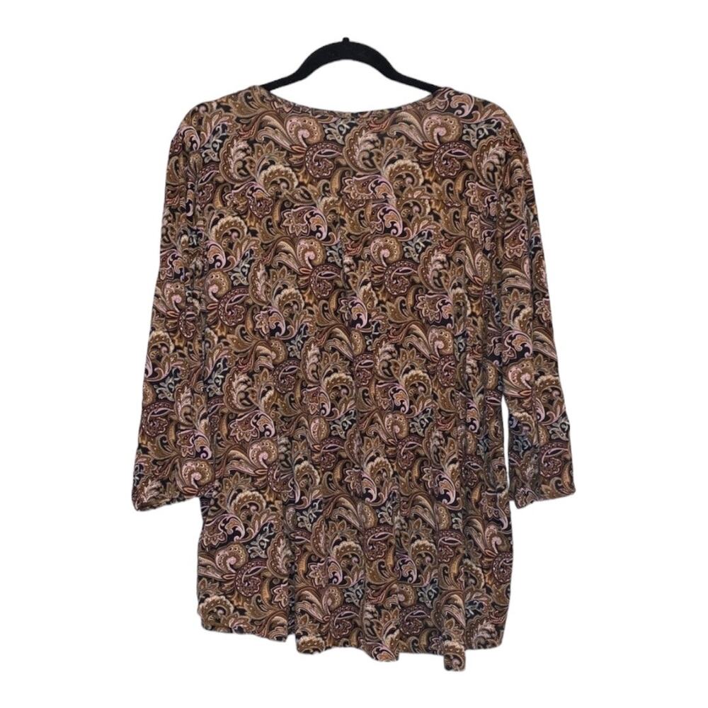 Philosophy Patterned‎ Multicolor Top - Picture 3 of 6